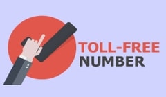 PORT LOCAL OR TOLL FREE NUMBERS